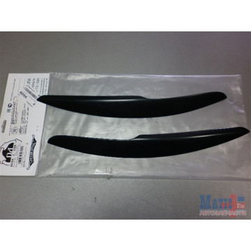 Накладки на передние фары (реснички) для Volkswagen Polo